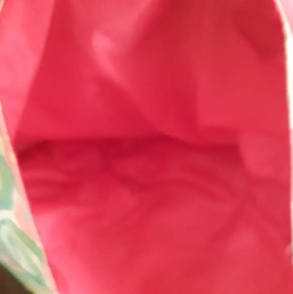 Green and Pink Lilly Pulitzer Tote Bag - Picture 2 of 4
